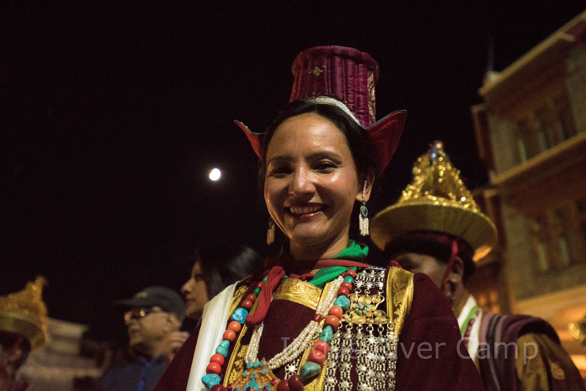 Monks at morning prayers